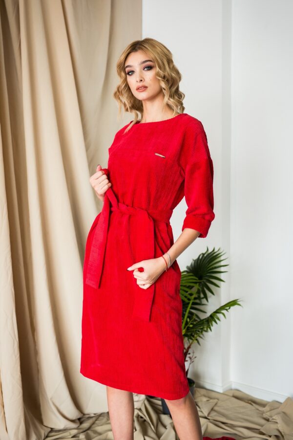 Сова платье (красный)